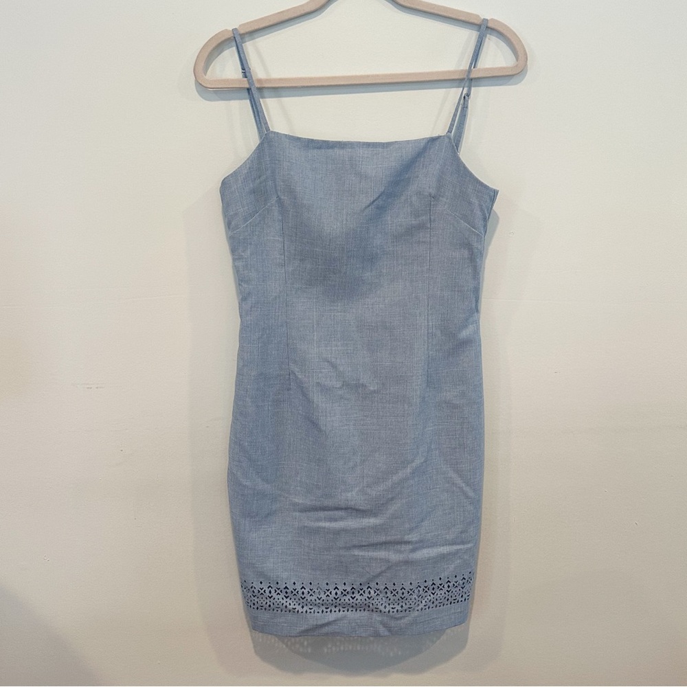 bébé Light Blue Sleeveless Mini Dress | Size S/M